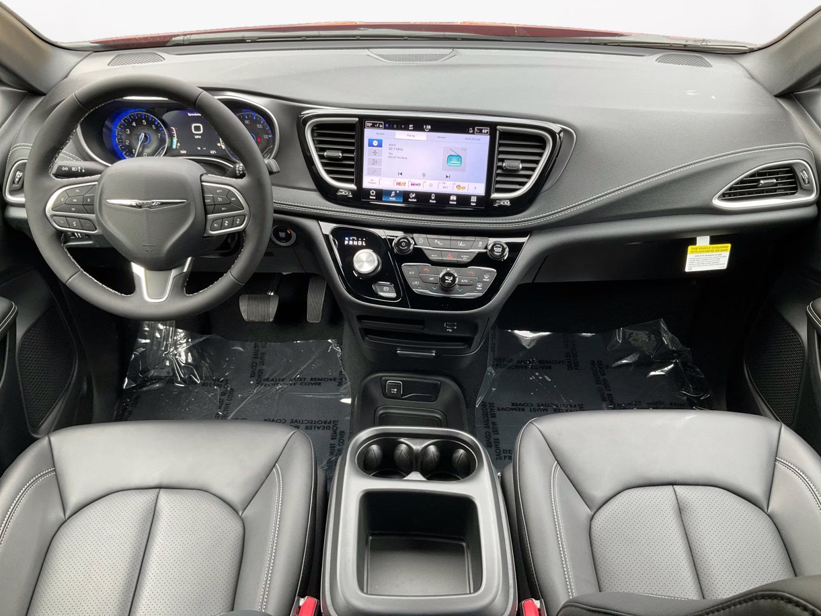 2026 Red Hot Pearlcoat Chrysler Pacifica Select AWD Van