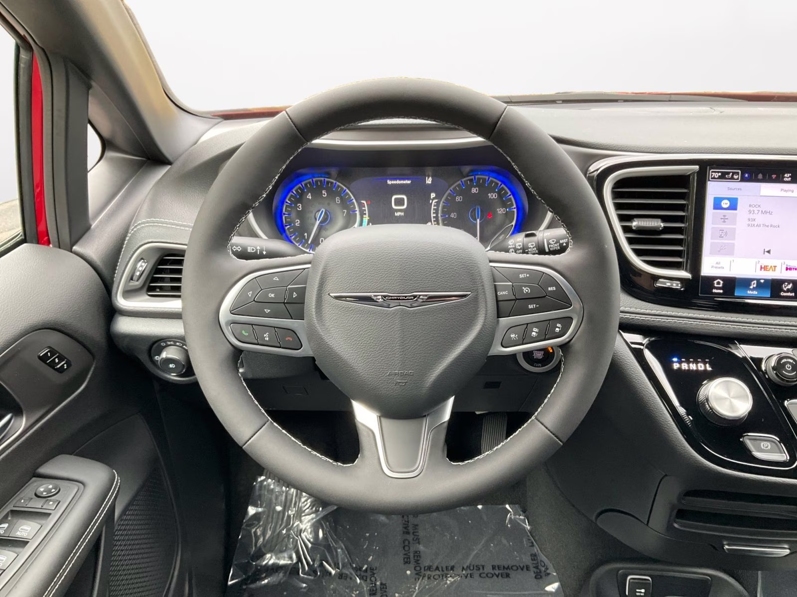 2026 Red Hot Pearlcoat Chrysler Pacifica Select AWD Van