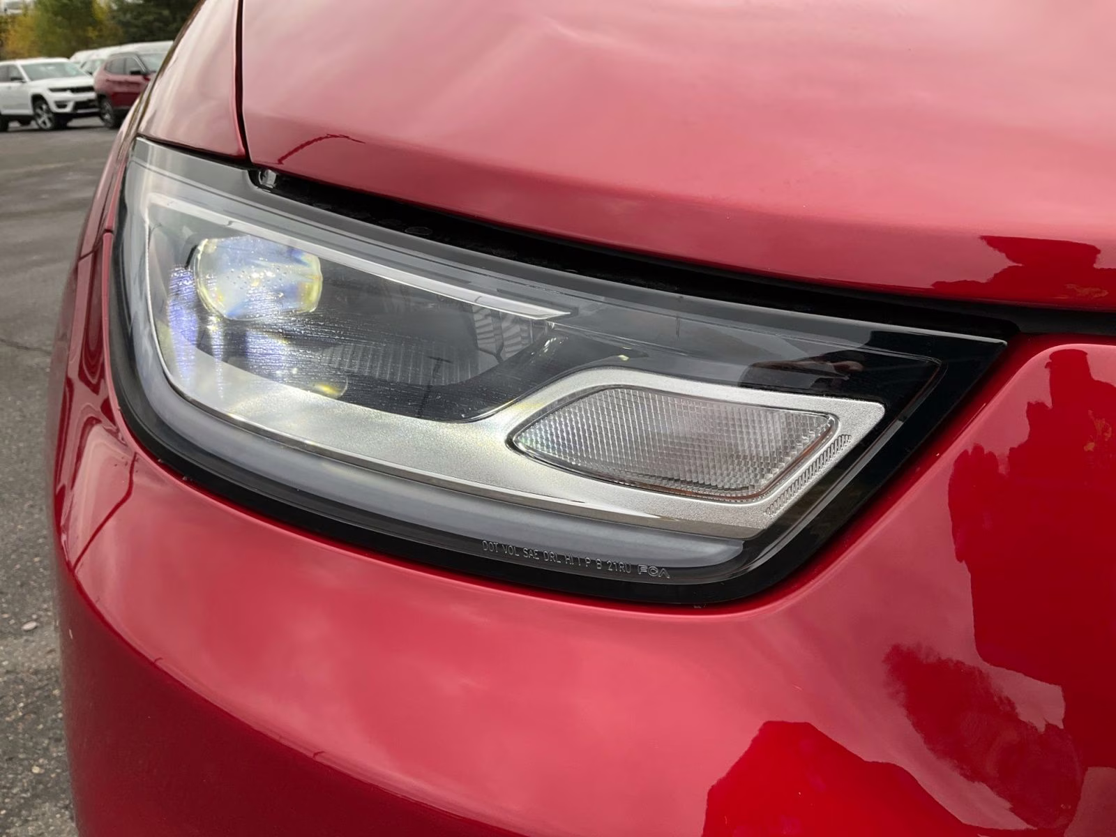 2026 Red Hot Pearlcoat Chrysler Pacifica Select AWD Van