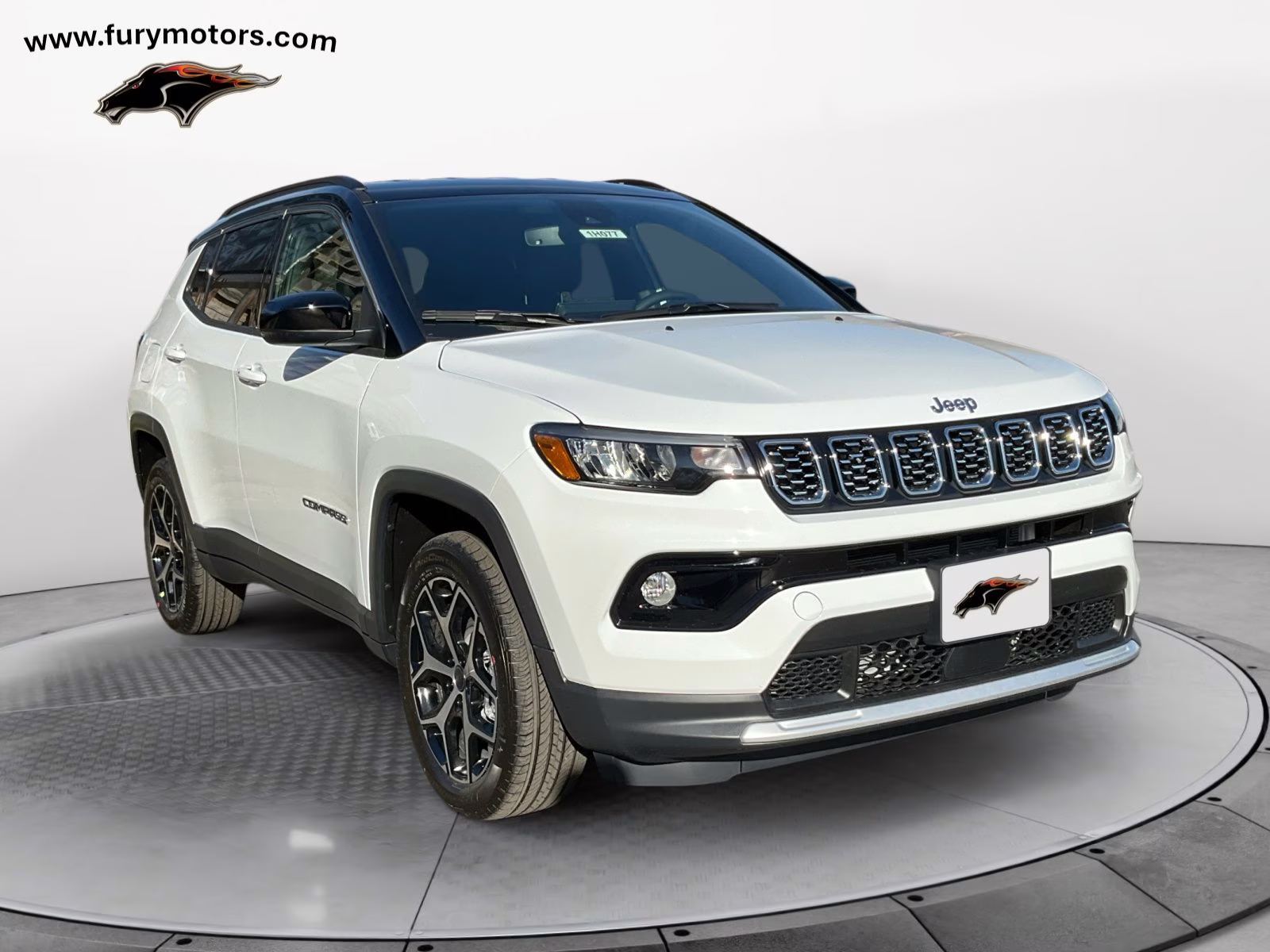 2026 Bright White Clearcoat Jeep Compass Limited 4X4 SUV