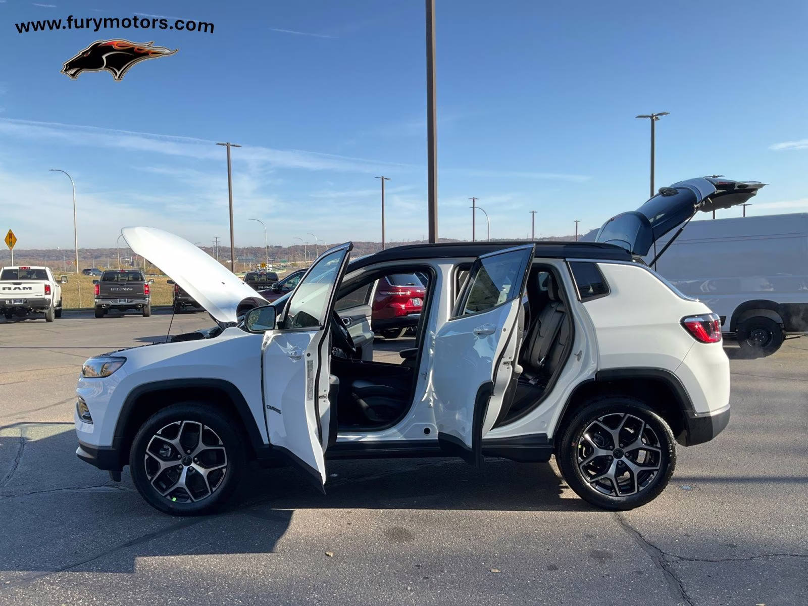 2026 Bright White Clearcoat Jeep Compass Limited 4X4 SUV