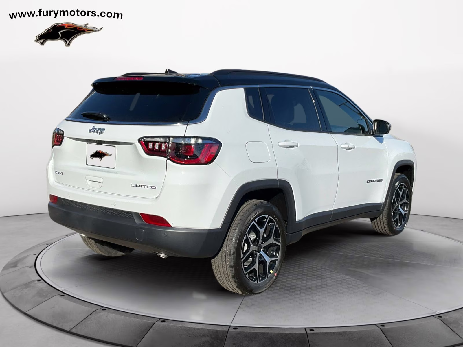 2026 Bright White Clearcoat Jeep Compass Limited 4X4 SUV