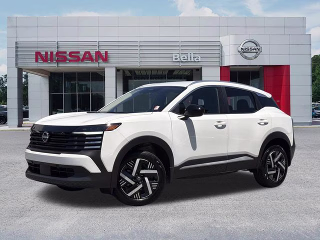 2026 Aspen White Tricoat Nissan Kicks SV FWD SUV