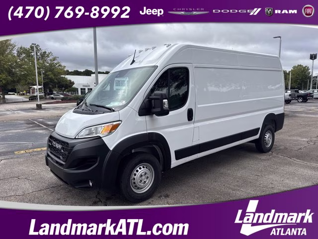 2026 Bright White Clearcoat Ram ProMaster Cargo Van Tradesman FWD Van