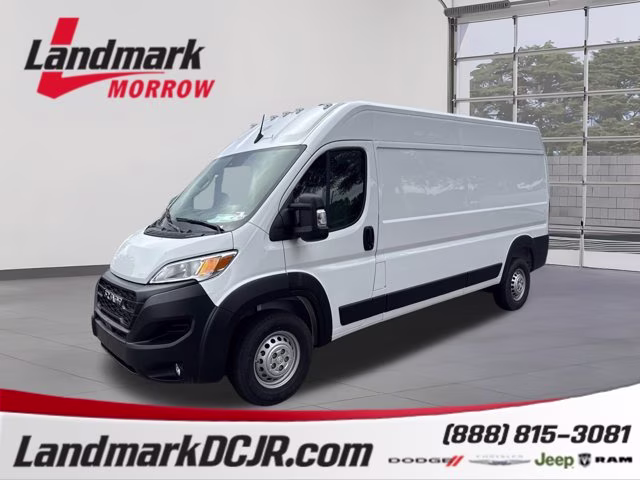 2026 Bright White Clearcoat Ram ProMaster Cargo Van Tradesman FWD Van