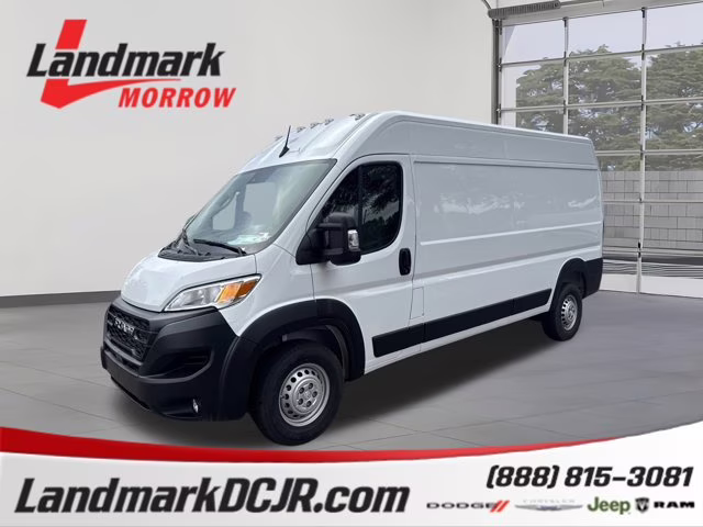 2026 Bright White Clearcoat Ram ProMaster Cargo Van Tradesman FWD Van