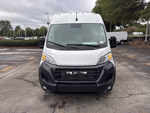 2026 Bright White Clearcoat Ram ProMaster Cargo Van Tradesman FWD Van