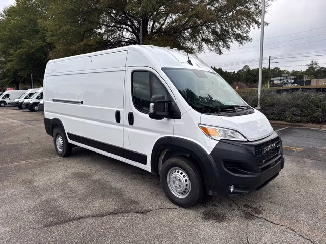 2026 Bright White Clearcoat Ram ProMaster Cargo Van Tradesman FWD Van