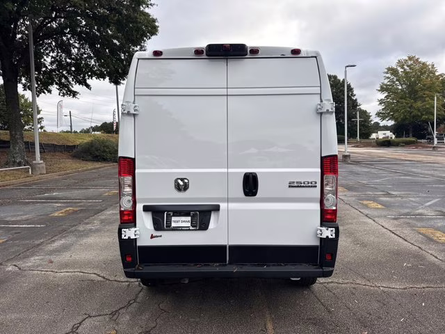 2026 Bright White Clearcoat Ram ProMaster Cargo Van Tradesman FWD Van