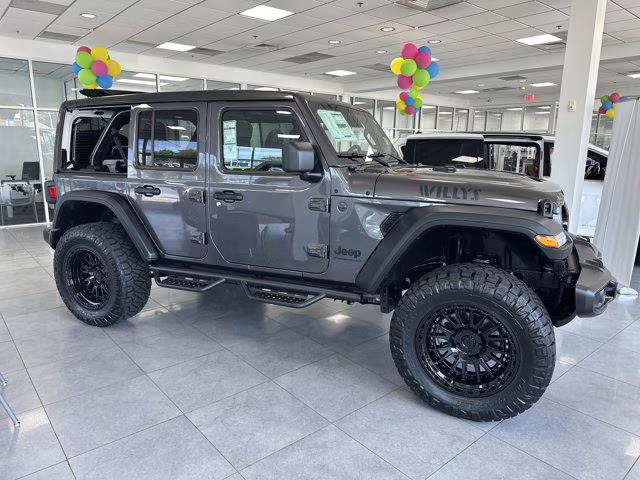 2026 Granite Crystal Metallic Clearcoat Jeep Wrangler Willys 4X4 Convertible