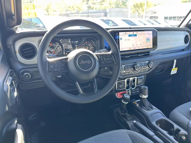 2026 Granite Crystal Metallic Clearcoat Jeep Wrangler Willys 4X4 Convertible