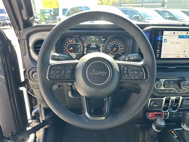 2026 Granite Crystal Metallic Clearcoat Jeep Wrangler Willys 4X4 Convertible