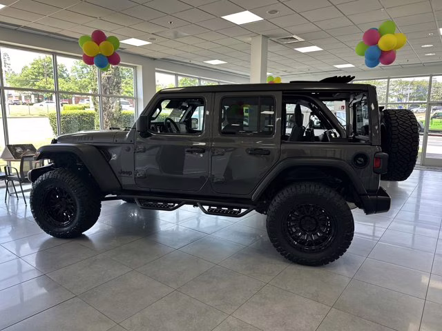 2026 Granite Crystal Metallic Clearcoat Jeep Wrangler Willys 4X4 Convertible