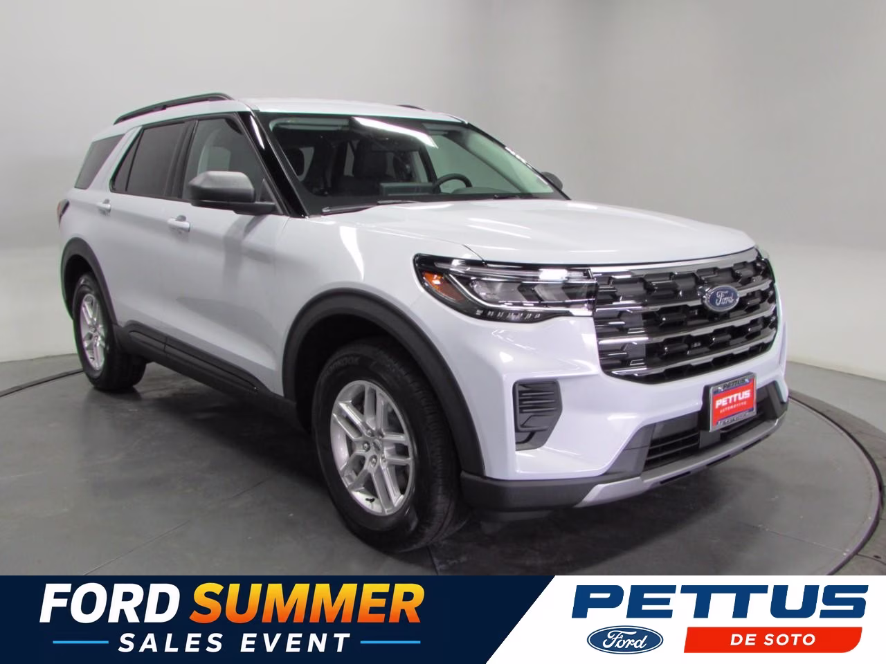 2026 Space Silver Ford Explorer Active 4X4 SUV