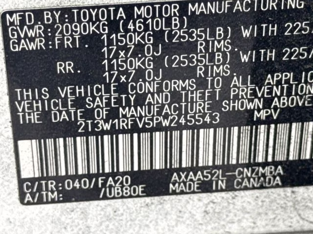 2023 Ice Toyota RAV4 XLE FWD SUV