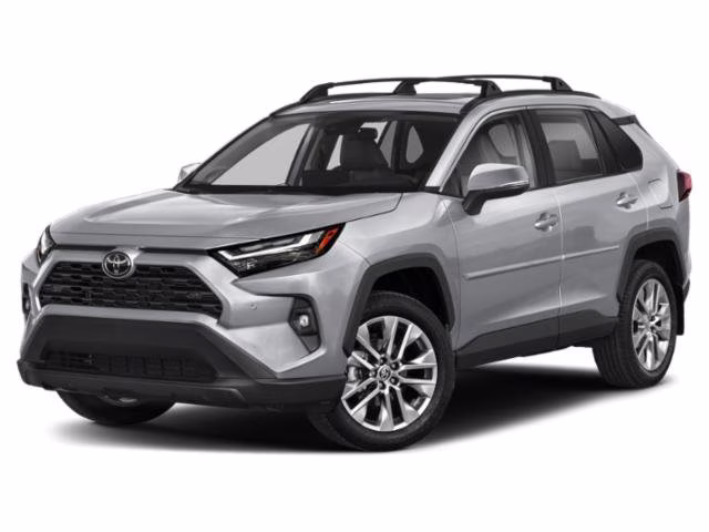2023 White Toyota RAV4 XLE FWD SUV