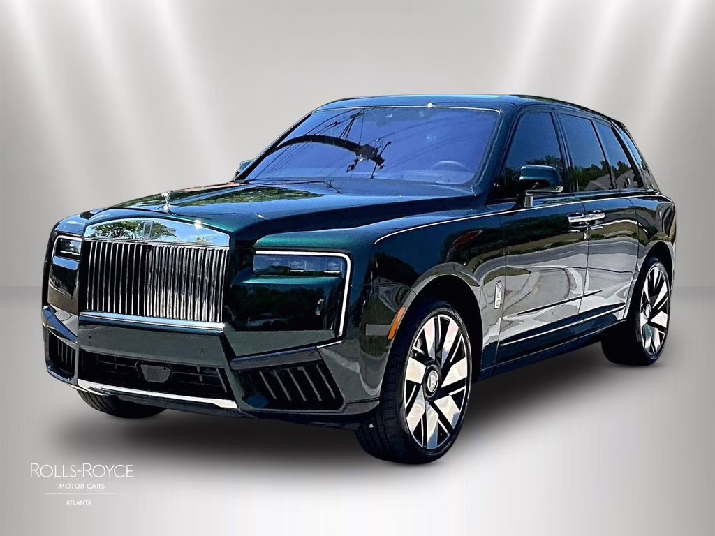 2026 Dark Emerald Rolls-Royce Cullinan AWD SUV