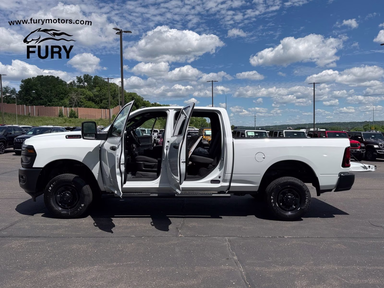 2026 Bright White Clearcoat Ram 2500 Tradesman 4X4 Truck