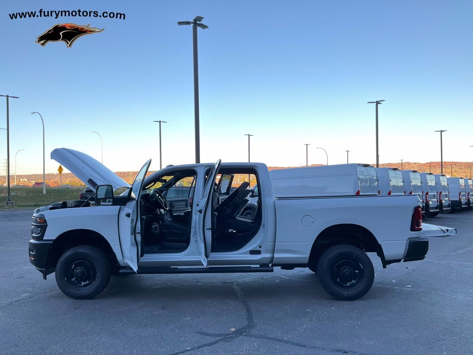 2026 Bright White Clearcoat Ram 2500 Tradesman 4X4 Truck