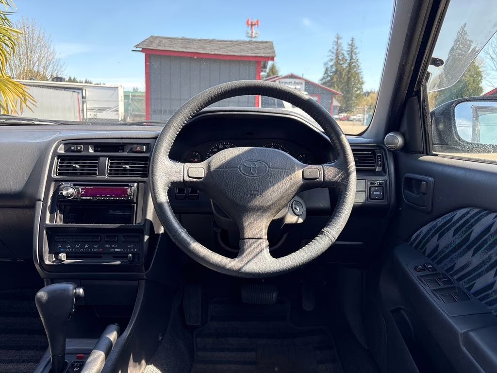 1996 Black Toyota Caldina All-Trac Crossover