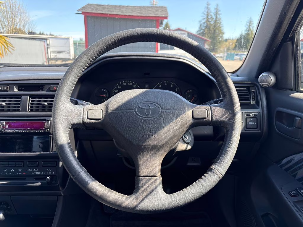 1996 Black Toyota Caldina All-Trac Crossover