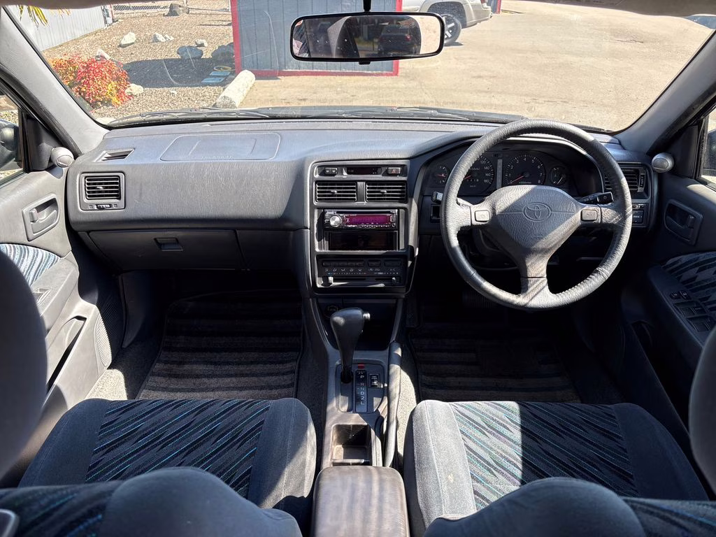 1996 Black Toyota Caldina All-Trac Crossover