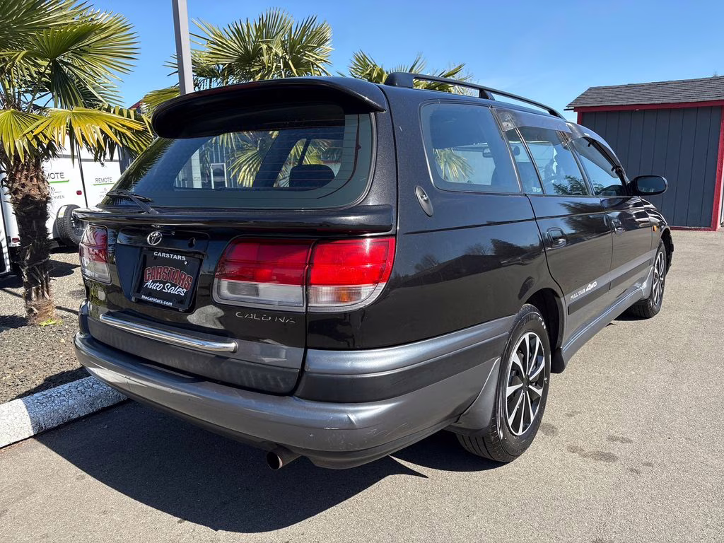 1996 Black Toyota Caldina All-Trac Crossover