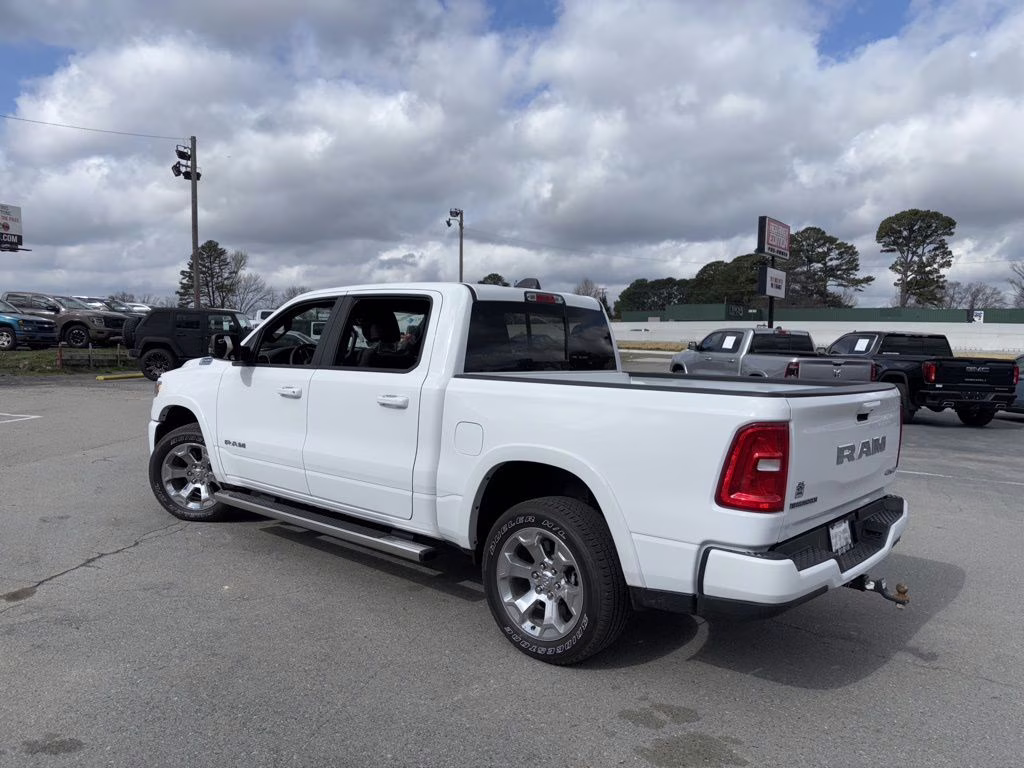 2025 Bright White Clearcoat Ram 1500 Big Horn 4X4 Truck