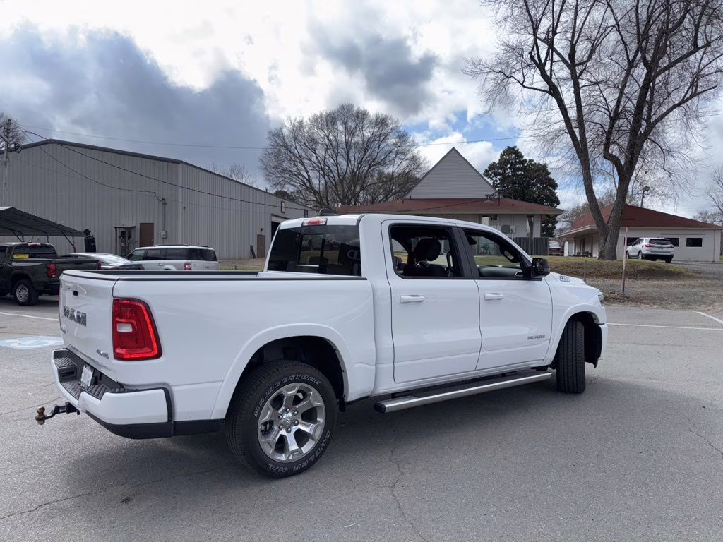 2025 Bright White Clearcoat Ram 1500 Big Horn 4X4 Truck