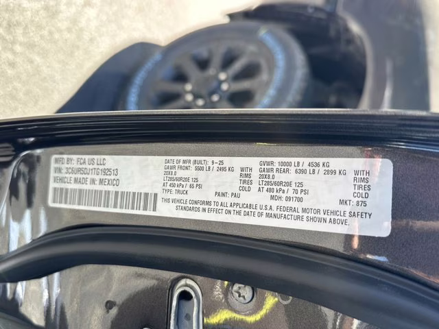 2026 Granite Crystal Metallic Clearcoat Ram 2500 Big Horn 4X4 Truck