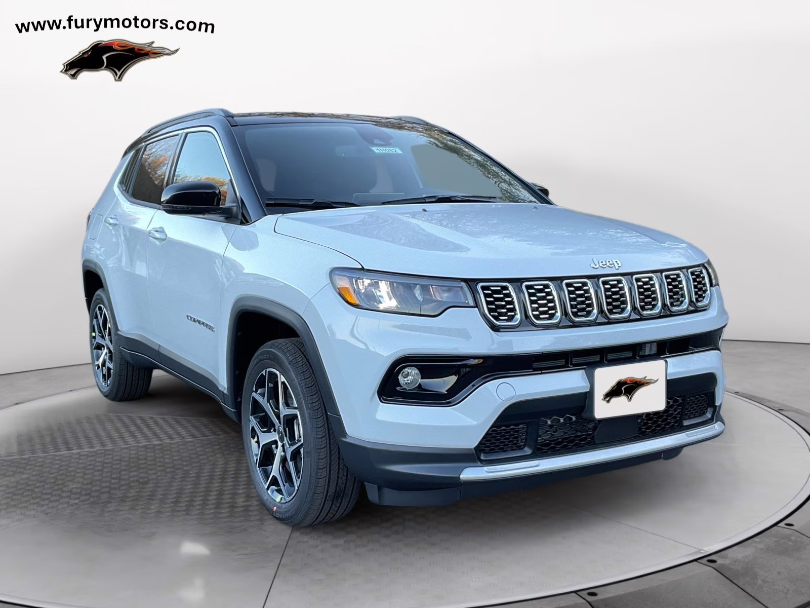 2026 Bright White Clearcoat Jeep Compass Limited 4X4 SUV