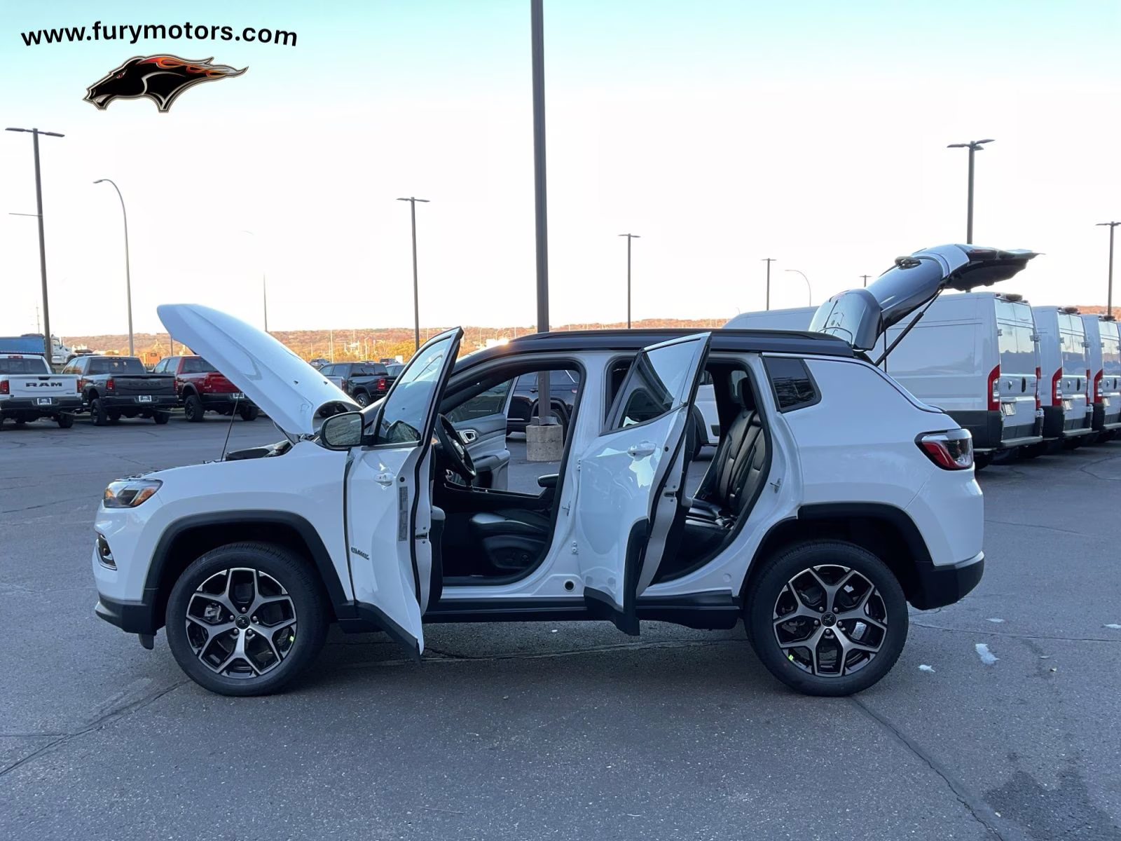 2026 Bright White Clearcoat Jeep Compass Limited 4X4 SUV