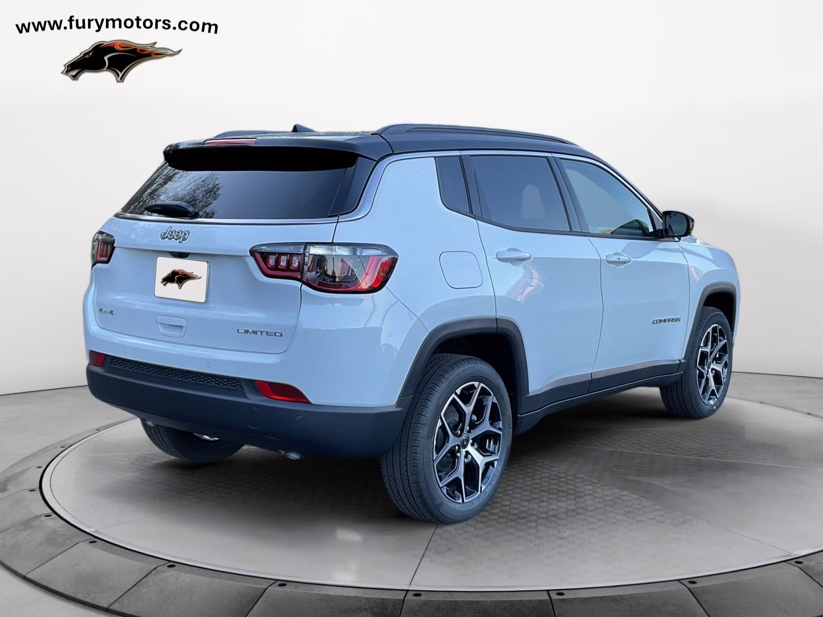 2026 Bright White Clearcoat Jeep Compass Limited 4X4 SUV