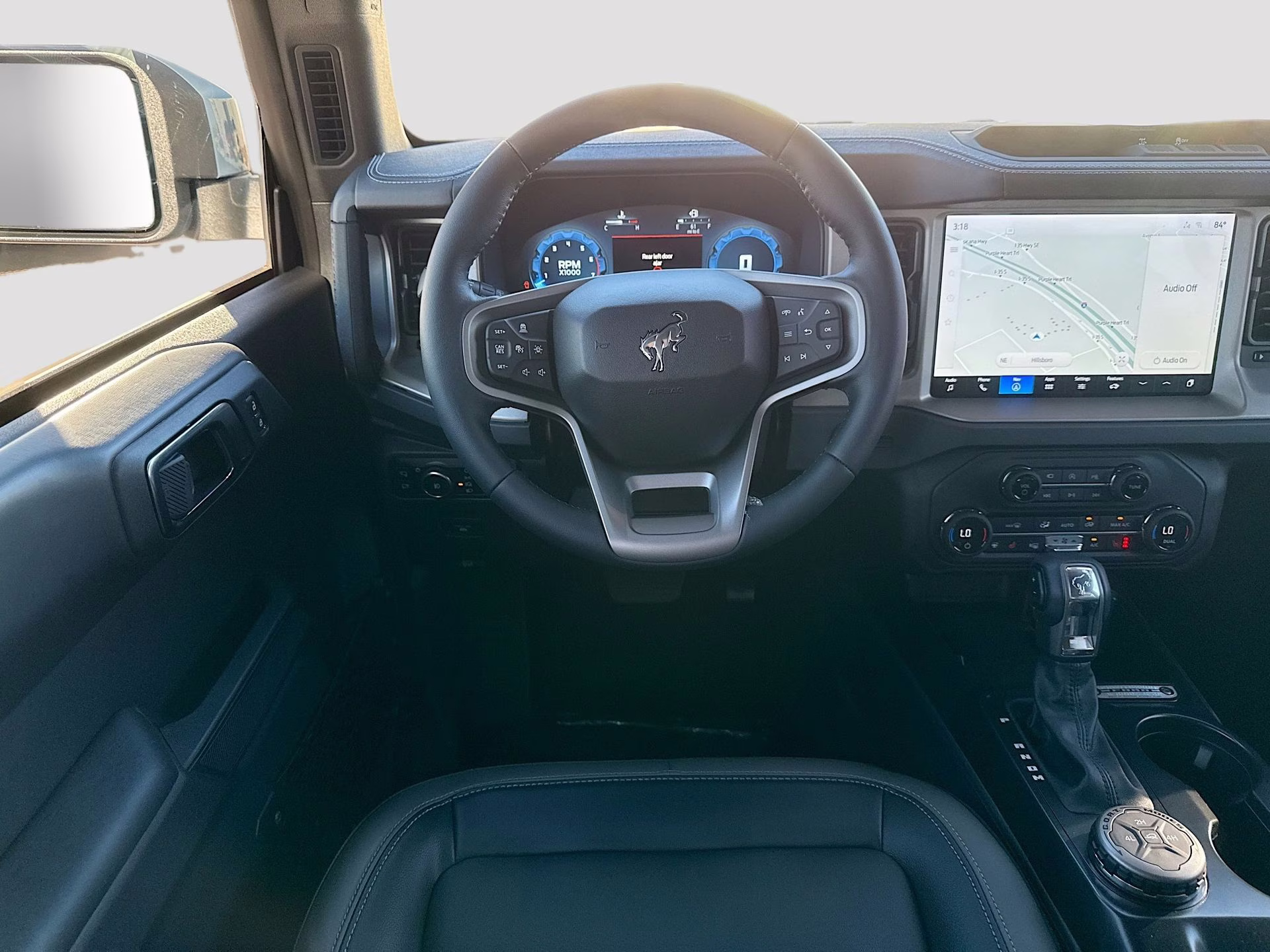 2025 Azure Gray Metallic Tri-Coat Ford Bronco Outer Banks 4X4 SUV