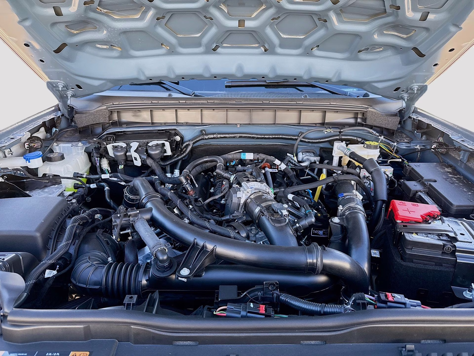 2025 Azure Gray Metallic Tri-Coat Ford Bronco Outer Banks 4X4 SUV