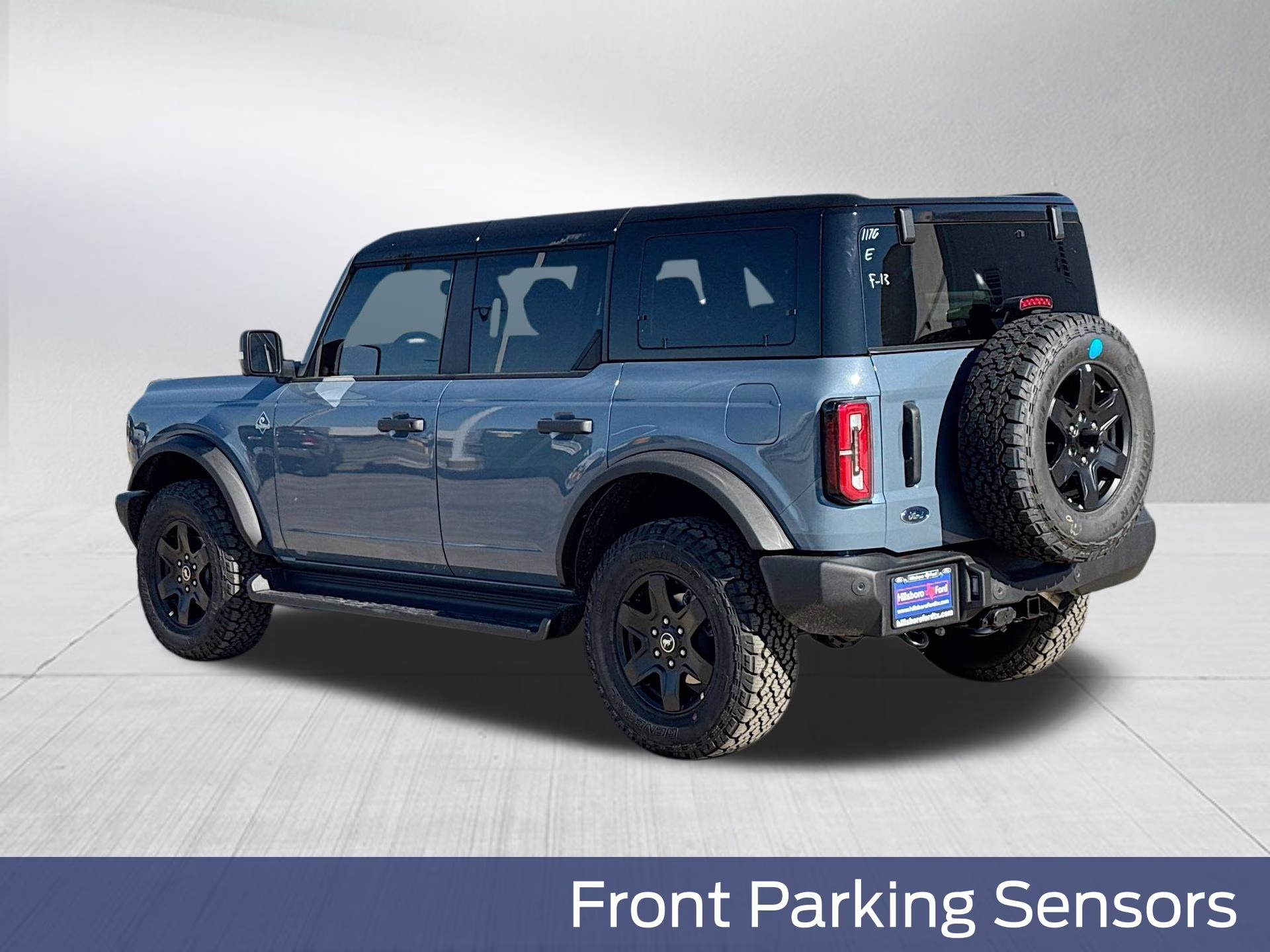 2025 Azure Gray Metallic Tri-Coat Ford Bronco Outer Banks 4X4 SUV
