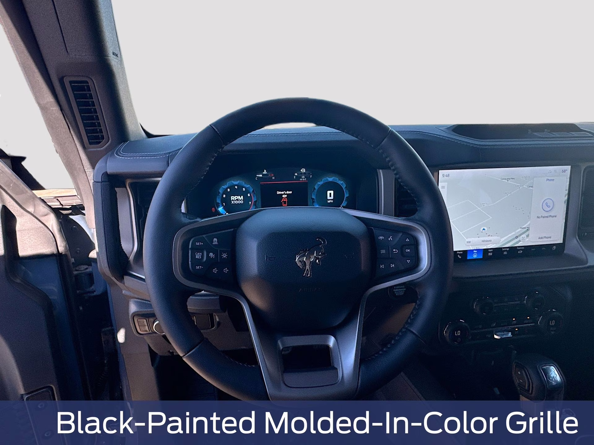 2025 Azure Gray Metallic Tri-Coat Ford Bronco Outer Banks 4X4 SUV