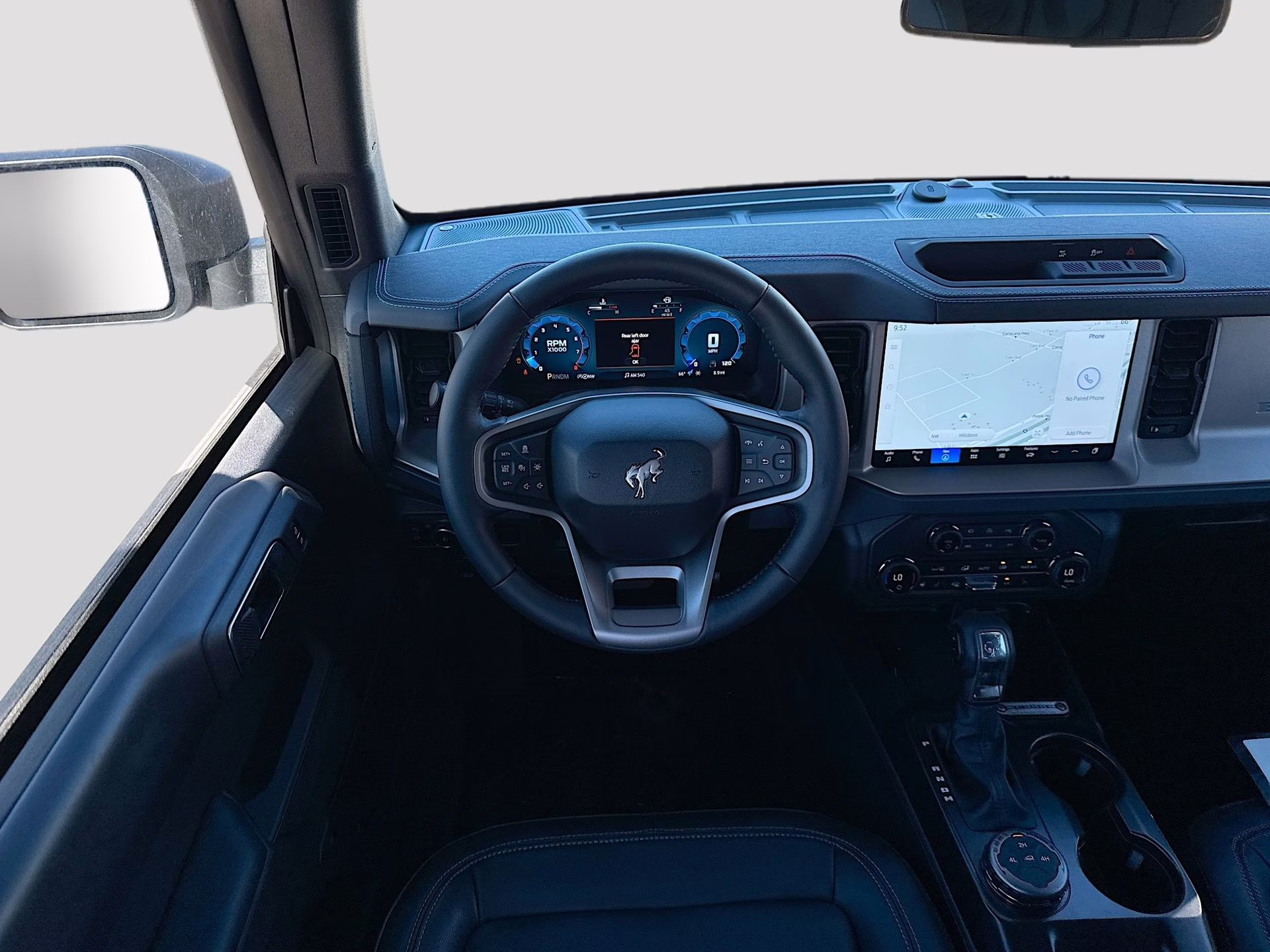 2025 Azure Gray Metallic Tri-Coat Ford Bronco Outer Banks 4X4 SUV