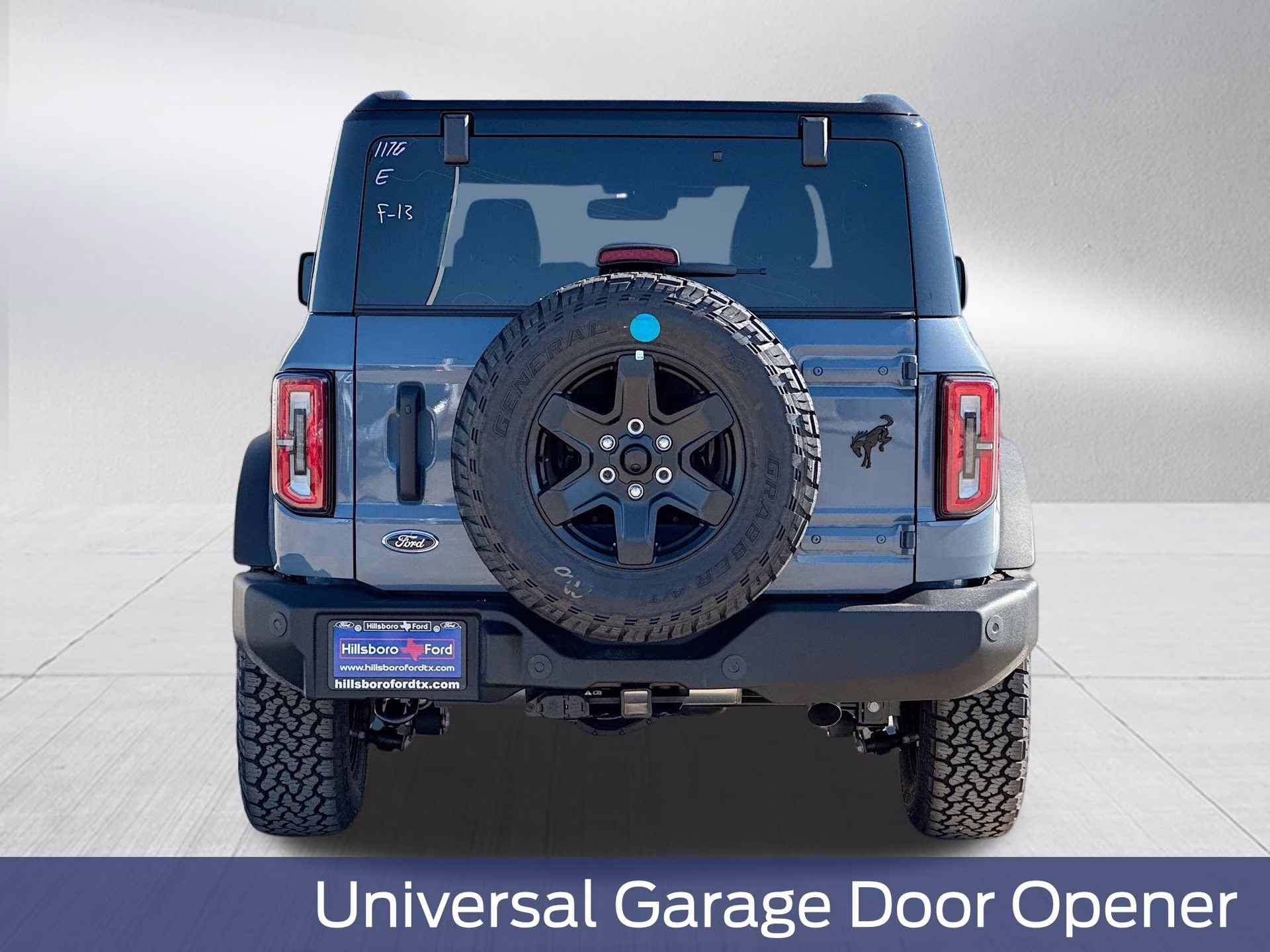2025 Azure Gray Metallic Tri-Coat Ford Bronco Outer Banks 4X4 SUV