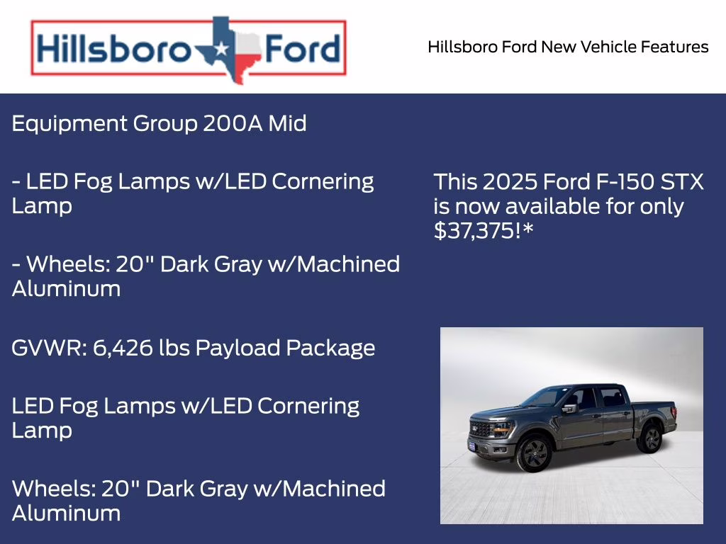 2025 Carbonized Gray Metallic Ford F-150 STX RWD Truck