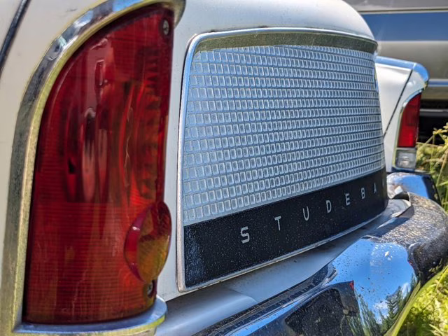1963 White Studebaker GT