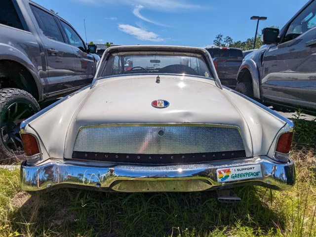 1963 White Studebaker GT
