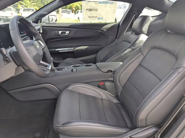 2025 Silver Metallic Ford Mustang EcoBoost Premium RWD Coupe