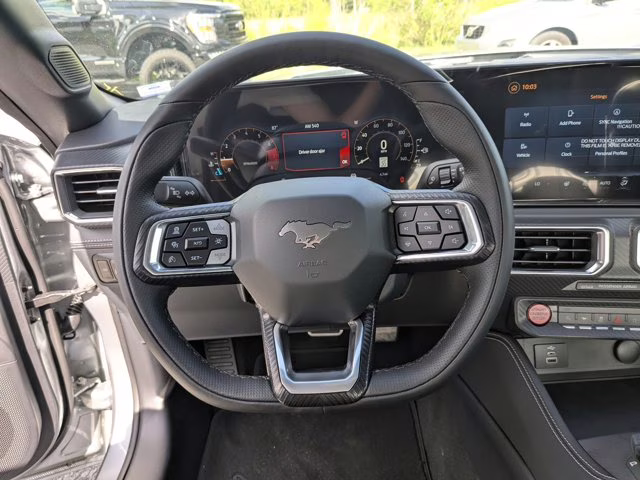 2025 Silver Metallic Ford Mustang EcoBoost Premium RWD Coupe