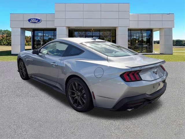 2025 Silver Metallic Ford Mustang EcoBoost Premium RWD Coupe