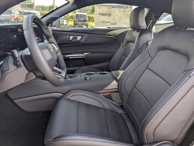 2025 Gray Metallic Ford Mustang EcoBoost Premium RWD Coupe