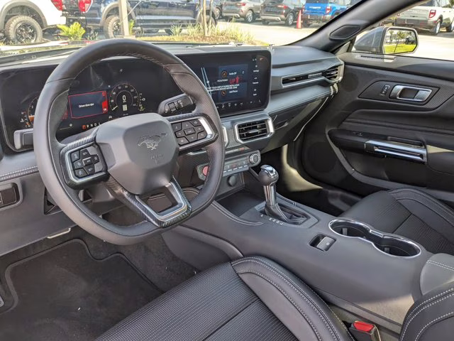 2025 Gray Metallic Ford Mustang EcoBoost Premium RWD Coupe