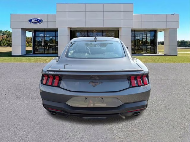 2025 Gray Metallic Ford Mustang EcoBoost Premium RWD Coupe