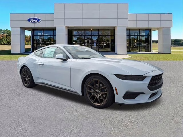 2025 Oxford White Ford Mustang EcoBoost Premium RWD Coupe