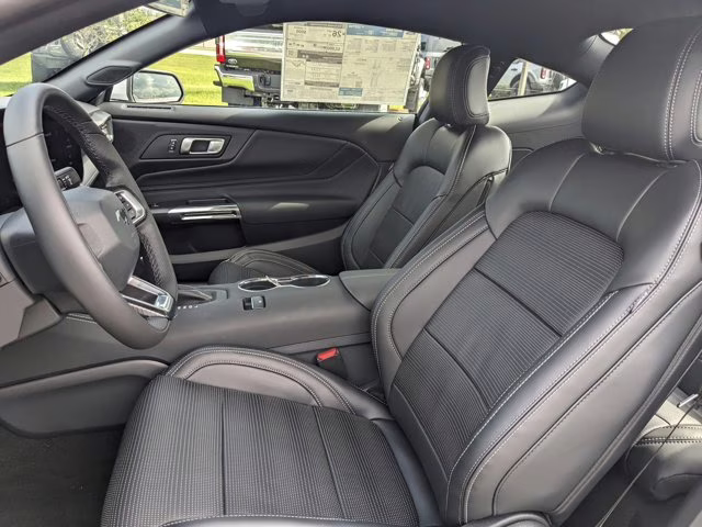 2025 Oxford White Ford Mustang EcoBoost Premium RWD Coupe